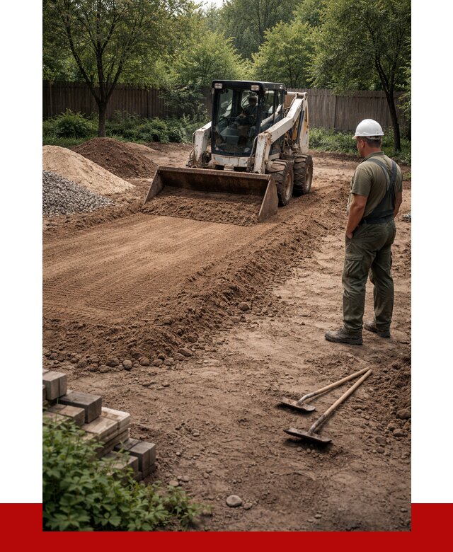 Выравнивание участка под ключ в донском от 3546 р. | ПРОНЕРУДДнс